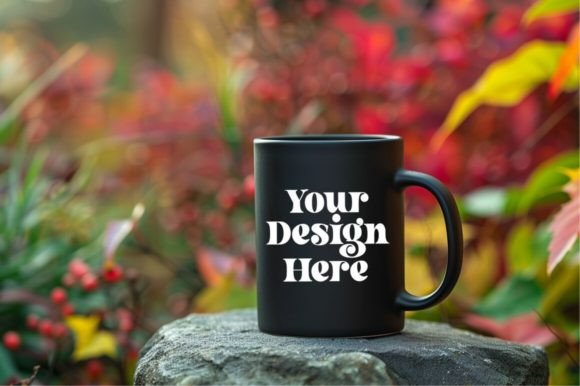 Download Coffee Mug Mockup Placed on a GardenCoff - Mug Collection