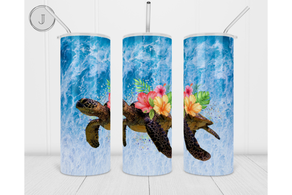 Download 20oz Turtle Tumbler Summer Beach Wrap - Beach wrap Collection