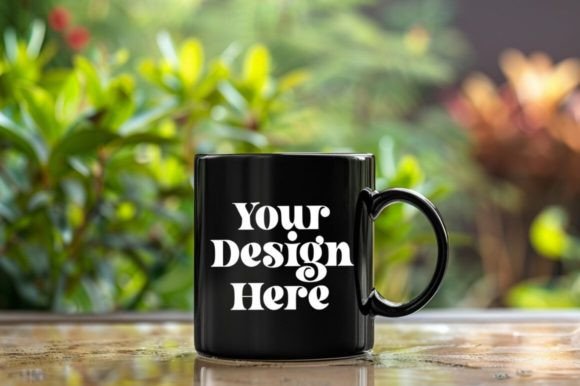 Download Coffee Mug Mockup Placed on a Garden - Mug Collection