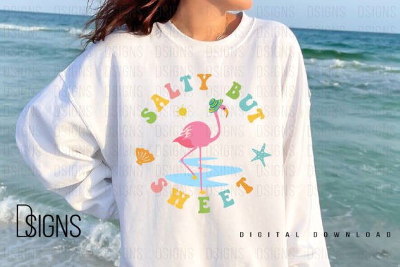 Download Summer Beach Salty Flamingo Sublimation - Premium Bundle