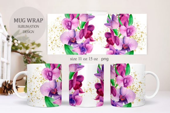 Download Tropical Orchid Flowers Mugs 11oz,15oz. - Mug Collection
