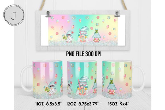 Download Gnome Mug Rainbow Summer Beach Wrap - Mug Collection